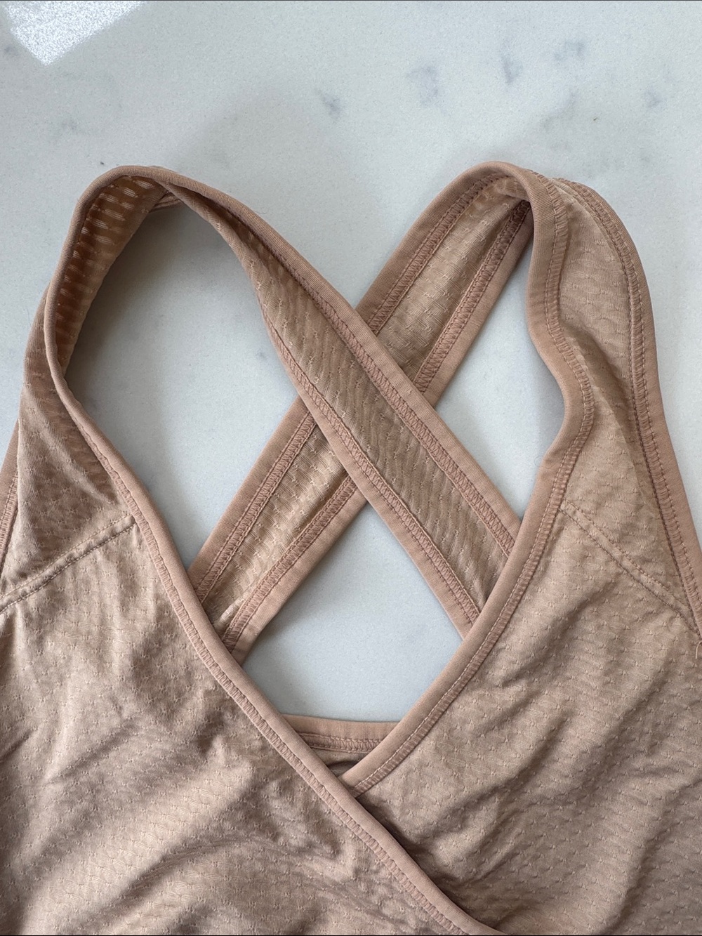 ExOfficio Women's Give-N-Go Sport Mesh Bralette in Buff Women’s Medium (8/10) - Picture 4 of 11